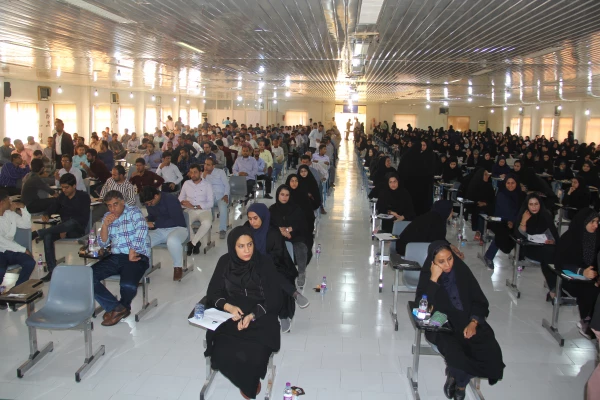 همزمان با سراسر کشور آزمون جامع مهارت آموزان ماده 28  دانشگاه فرهنگیان هرمزگان برگزار گردید. 16