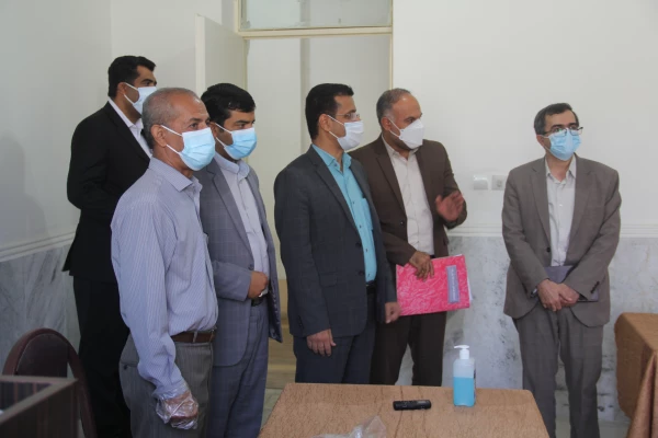 بازدید نماینده وزارت آموزش و پرورش از روند مصاحبه آزمون استخدامی سال 99 در دانشگاه فرهنگیان هرمزگان 2