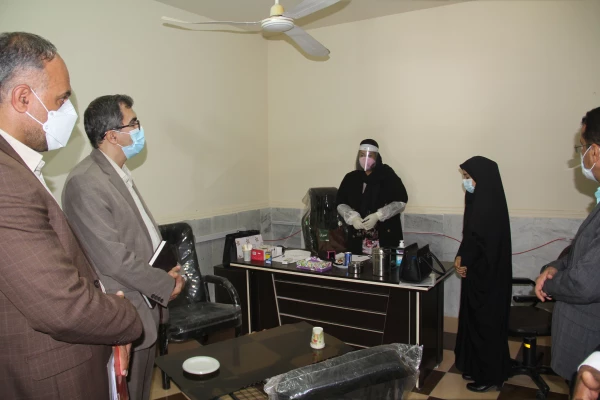 بازدید نماینده وزارت آموزش و پرورش از روند مصاحبه آزمون استخدامی سال 99 در دانشگاه فرهنگیان هرمزگان 4