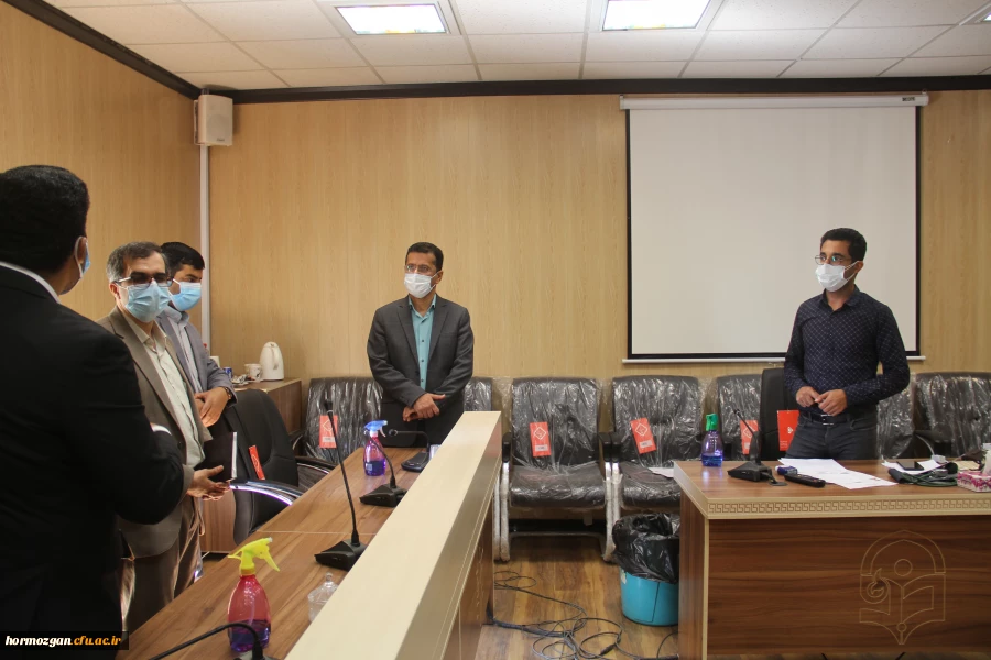 بازدید نماینده وزارت آموزش و پرورش از روند مصاحبه آزمون استخدامی سال 99 در دانشگاه فرهنگیان هرمزگان 6