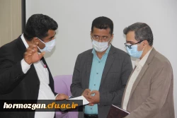 بازدید نماینده وزارت آموزش و پرورش از روند مصاحبه آزمون استخدامی سال 99 در دانشگاه فرهنگیان هرمزگان 3