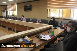 برگزاری نشست شورای مدیریت ، نظارت و منابع انسانی دانشگاه فرهنگیان هرمزگان 6