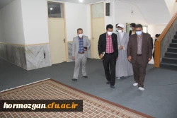 با حضور دکتر انصاری راد معاون دانشجویی دانشگاه فرهنگیان پروژه های عمرانی و تجهیزاتی دانشگاه فرهنگیان هرمزگان مورد بهره برداری قرار گرفت . 5