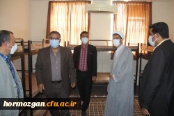 با حضور دکتر انصاری راد معاون دانشجویی دانشگاه فرهنگیان پروژه های عمرانی و تجهیزاتی دانشگاه فرهنگیان هرمزگان مورد بهره برداری قرار گرفت . 9