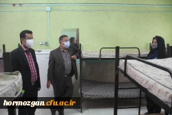 با حضور دکتر انصاری راد معاون دانشجویی دانشگاه فرهنگیان پروژه های عمرانی و تجهیزاتی دانشگاه فرهنگیان هرمزگان مورد بهره برداری قرار گرفت . 16