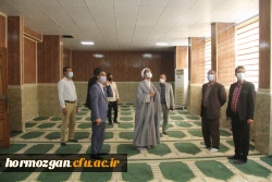 با حضور دکتر انصاری راد معاون دانشجویی دانشگاه فرهنگیان پروژه های عمرانی و تجهیزاتی دانشگاه فرهنگیان هرمزگان مورد بهره برداری قرار گرفت . 25