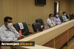 نشست شورای مدیریت و نظارت دانشگاه فرهنگیان هرمزگان برگزار شد. 5