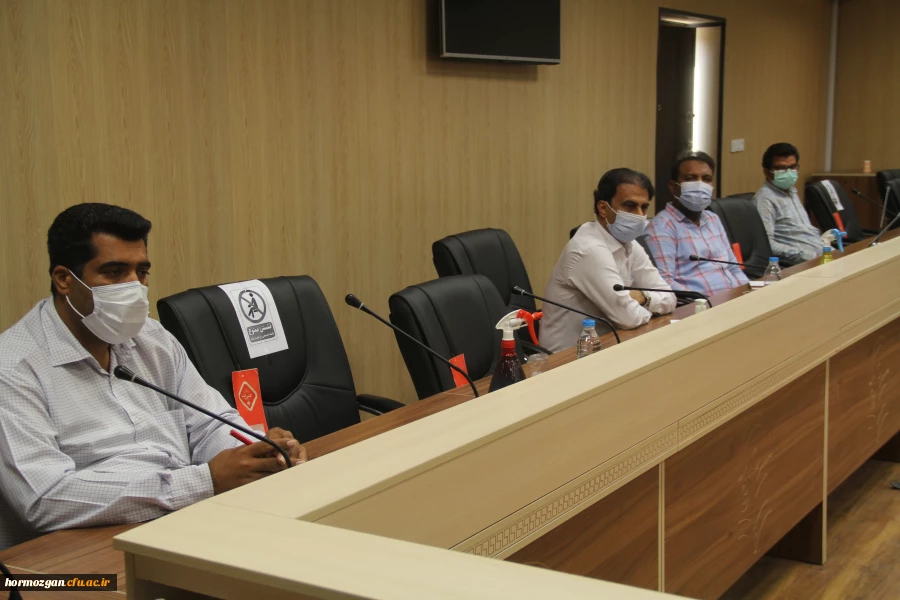 نشست شورای مدیریت و نظارت دانشگاه فرهنگیان هرمزگان برگزار شد. 5
