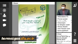 برگزاری سلسله نشست های تعاملی گروه های آموزشی دانشگاه فرهنگیان هرمزگان با دانشجومعلمان به تفکیک رشته و ورودی 2