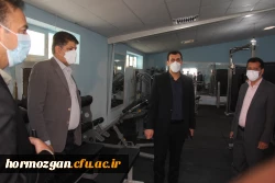 بازدید دکتر مصلحی مدیرکل طرح و برنامه دانشگاه فرهنگیان از پروژه های عمرانی دانشگاه فرهنگیان هرمزگان 6