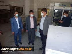 بازدید دکتر مصلحی مدیرکل طرح و برنامه دانشگاه فرهنگیان از پروژه های عمرانی دانشگاه فرهنگیان هرمزگان 11