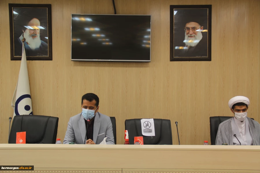 نشست صمیمی مدیریت دانشگاه فرهنگیان هرمزگان با کارکنان اداری و خدماتی 9