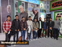 اعزام جمعی از دانشجو معلمان پردیس های دانشگاه فرهنگیان هرمزگان به اردوی راهیان مقاومت کرمان 5