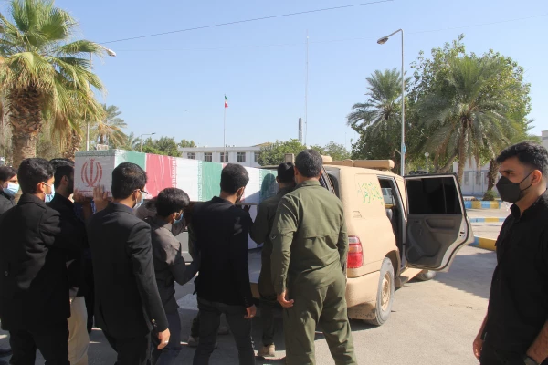 آیین گرامیداشت دومین سالگرد شهید حاج قاسم سلیمانی و تشییع شهید گمنام 14