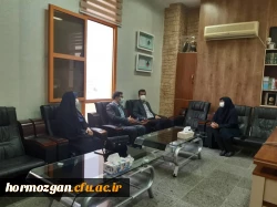 نشست سرپرست مدیریت امور پردیس های استان هرمزگان و مدیرکل کانون پرورش فکری کودکان و نوجوانان استان 3