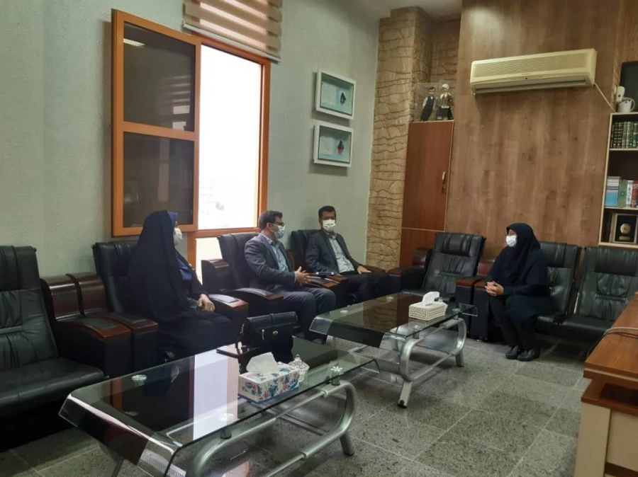 نشست سرپرست مدیریت امور پردیس های استان هرمزگان و مدیرکل کانون پرورش فکری کودکان و نوجوانان استان 3