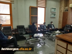 نشست سرپرست مدیریت امور پردیس های استان هرمزگان و مدیرکل کانون پرورش فکری کودکان و نوجوانان استان 4