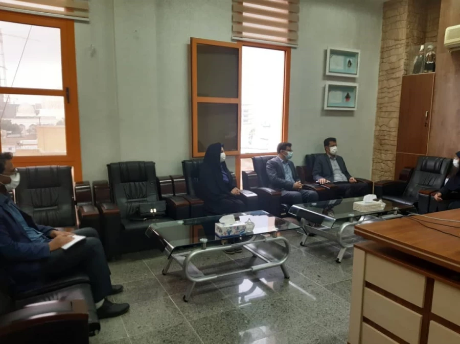 نشست سرپرست مدیریت امور پردیس های استان هرمزگان و مدیرکل کانون پرورش فکری کودکان و نوجوانان استان 4