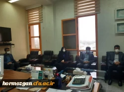 نشست سرپرست مدیریت امور پردیس های استان هرمزگان و مدیرکل کانون پرورش فکری کودکان و نوجوانان استان 6