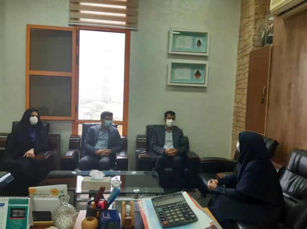 نشست سرپرست مدیریت امور پردیس های استان هرمزگان و مدیرکل کانون پرورش فکری کودکان و نوجوانان استان 7
