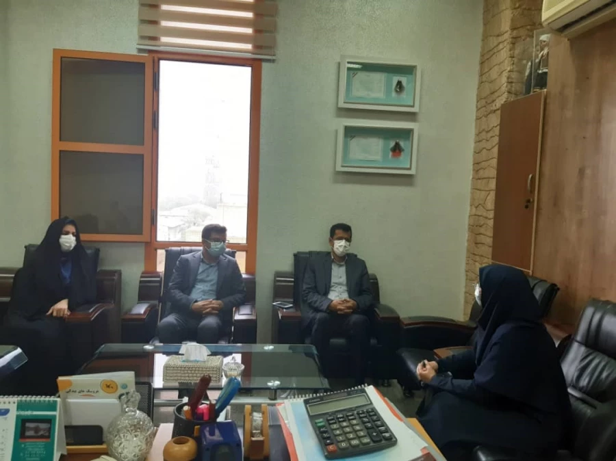 نشست سرپرست مدیریت امور پردیس های استان هرمزگان و مدیرکل کانون پرورش فکری کودکان و نوجوانان استان 7