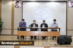 نشست صمیمی حضوری مدیریت امور پردیس های استان هرمزگان  با دانشجومعلمان 4