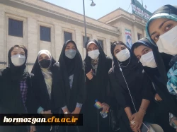 بازدید دانشجویان فعال در نشست های هفتگی کتابخوانی پردیس های استان هرمزگان از نمایشگاه بین المللی کتاب تهران 2