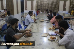 حضور سرپرست مدیریت امورپردیس های استان هرمزگان در جمع دانشجویان ساکن در سراهای دانشجویی پردیس شهید بهشتی 5