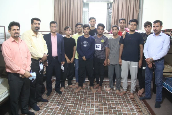 حضور سرپرست مدیریت امورپردیس های استان هرمزگان در جمع دانشجویان ساکن در سراهای دانشجویی پردیس شهید بهشتی 3