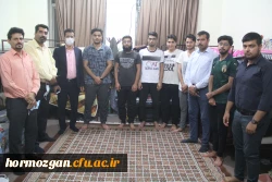 حضور سرپرست مدیریت امورپردیس های استان هرمزگان در جمع دانشجویان ساکن در سراهای دانشجویی پردیس شهید بهشتی 4
