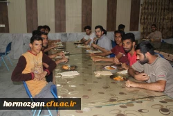 حضور سرپرست مدیریت امورپردیس های استان هرمزگان در جمع دانشجویان ساکن در سراهای دانشجویی پردیس شهید بهشتی 7