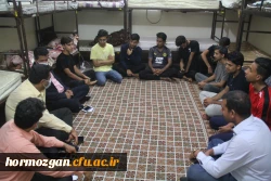 حضور سرپرست مدیریت امورپردیس های استان هرمزگان در جمع دانشجویان ساکن در سراهای دانشجویی پردیس شهید بهشتی 9