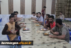 حضور سرپرست مدیریت امورپردیس های استان هرمزگان در جمع دانشجویان ساکن در سراهای دانشجویی پردیس شهید بهشتی 13