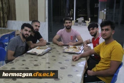 حضور سرپرست مدیریت امورپردیس های استان هرمزگان در جمع دانشجویان ساکن در سراهای دانشجویی پردیس شهید بهشتی 12