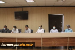 تجلیل از همکاران بازنشسته سال 1400 و 1401  دانشگاه فرهنگیان هرمزگان 13