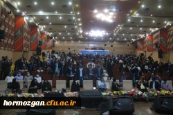 هفتمین آیین دانش آموختگی دانشجویان دانشگاه فرهنگیان هرمزگان برگزارشد. 23