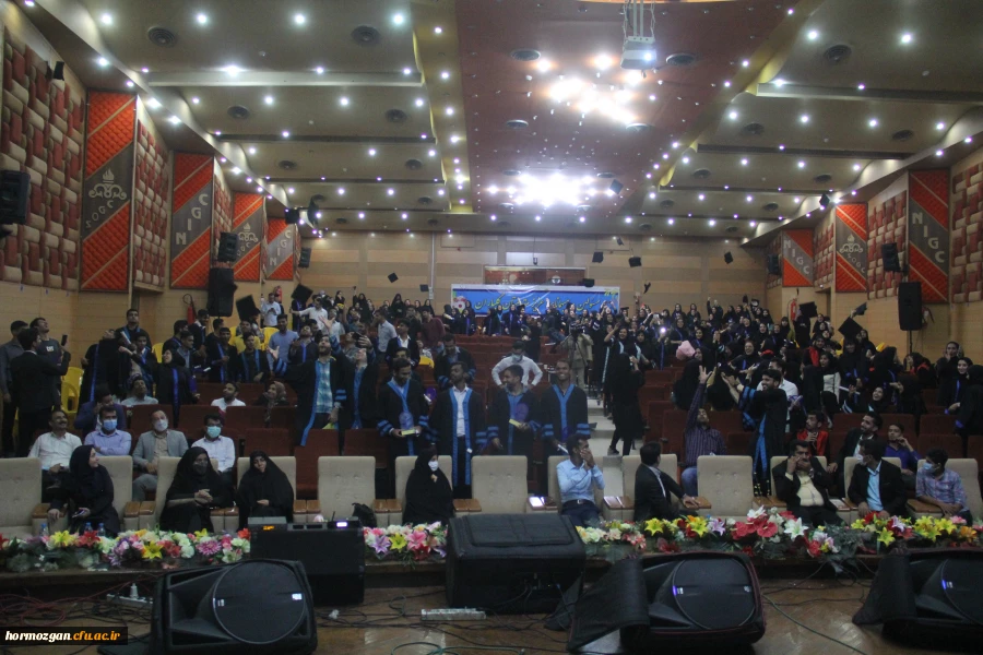 هفتمین آیین دانش آموختگی دانشجویان دانشگاه فرهنگیان هرمزگان برگزارشد. 23