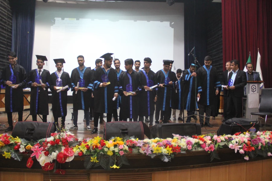 هفتمین آیین دانش آموختگی دانشجویان دانشگاه فرهنگیان هرمزگان برگزارشد. 9