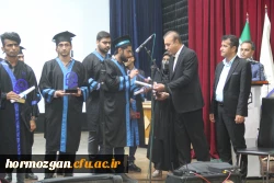 هفتمین آیین دانش آموختگی دانشجویان دانشگاه فرهنگیان هرمزگان برگزارشد. 8