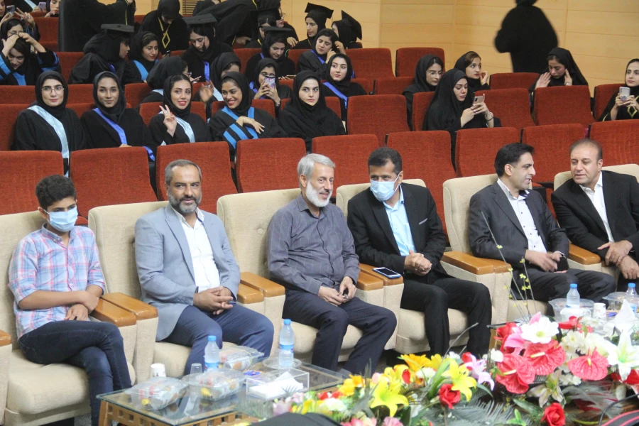 هفتمین آیین دانش آموختگی دانشجویان دانشگاه فرهنگیان هرمزگان برگزارشد. 15