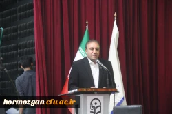 هفتمین آیین دانش آموختگی دانشجویان دانشگاه فرهنگیان هرمزگان برگزارشد. 40