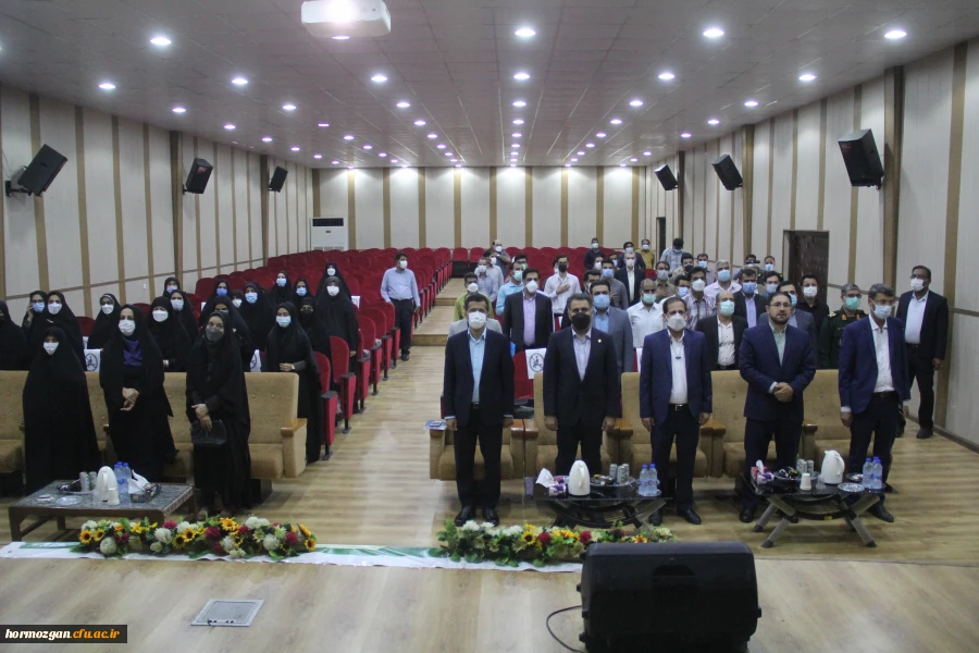 آیین تکریم و معارفه  سرپرست مدیریت امور پردیس های استان هرمزگان 14