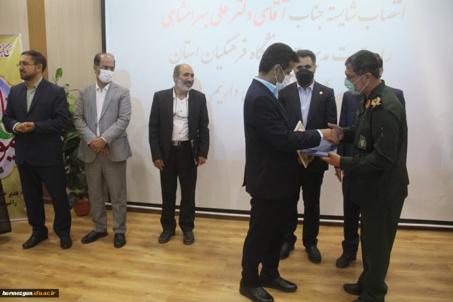 آیین تکریم و معارفه  سرپرست مدیریت امور پردیس های استان هرمزگان 26