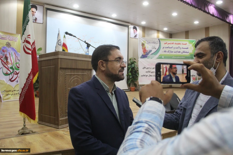 آیین تکریم و معارفه  سرپرست مدیریت امور پردیس های استان هرمزگان 36