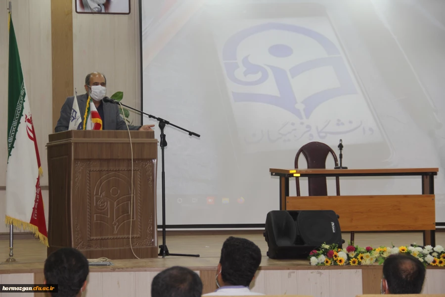 مراسم آیین افتتاحیه دوره آمادگی آموزشی ، فرهنگی ، تربیتی و اعتقادی دانشجویان ورودی 98 دانشگاه فرهنگیان هرمزگان 2