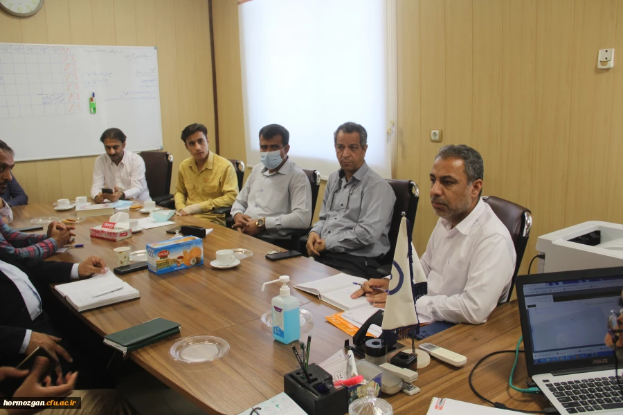 نشست شورای دانشجویی پردیس شهید بهشتی هرمزگان 3