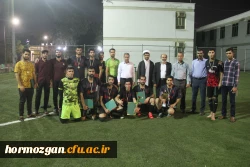 برگزاری فینال مسابقات فوتبال دانشجویی دانشگاه فرهنگیان هرمزگان 4