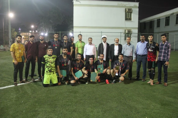 برگزاری فینال مسابقات فوتبال دانشجویی دانشگاه فرهنگیان هرمزگان 4