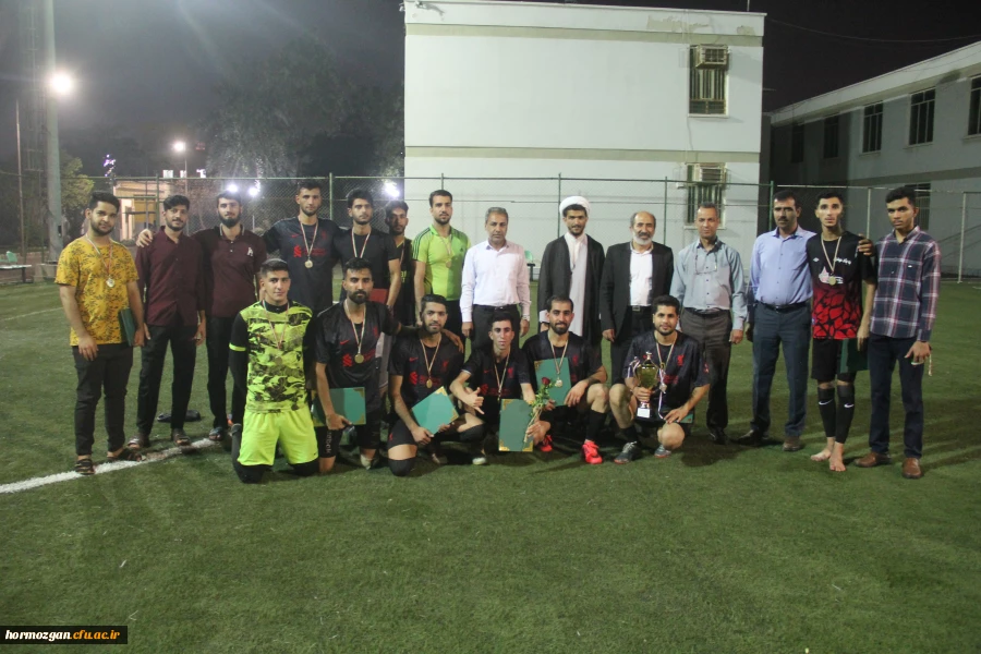برگزاری فینال مسابقات فوتبال دانشجویی دانشگاه فرهنگیان هرمزگان 4