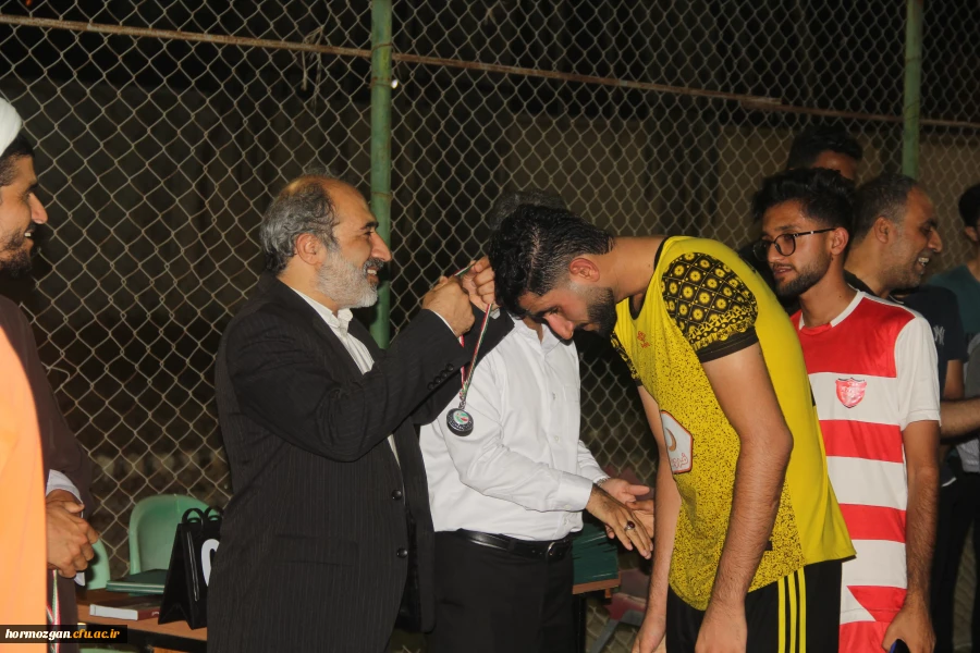 برگزاری فینال مسابقات فوتبال دانشجویی دانشگاه فرهنگیان هرمزگان 5